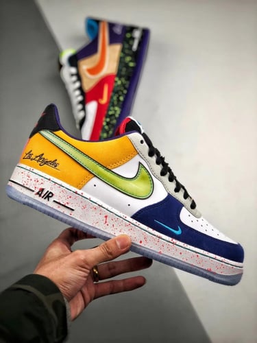 The Air Force 1 07 LV8 What The LA Multi-Color Sne...