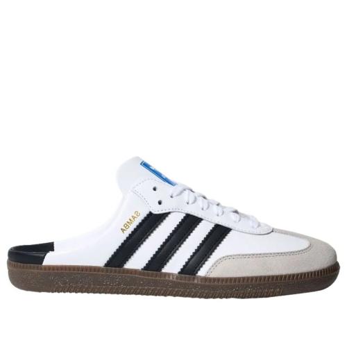 adidas Samba Mule White Black'