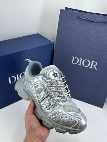 سنيكر رجالي ديور كرونو - Dior Chrono معدني