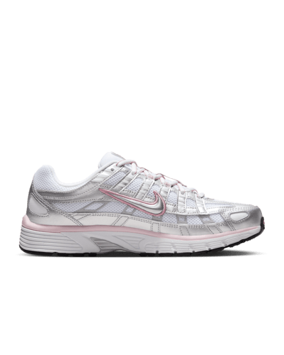 Nike P-6000 "White/Elemental Pink/Black/Metallic S...