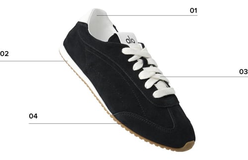 Alo Yoga Sunset Sneaker Black