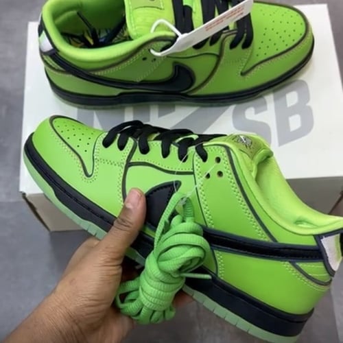 Nike x Powerpuff Girls SB Dunk Buttercup