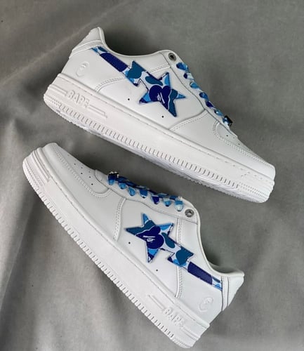 Bapesta ABC CAMO-BLUE