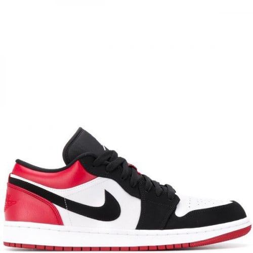 jordan 1 low red black