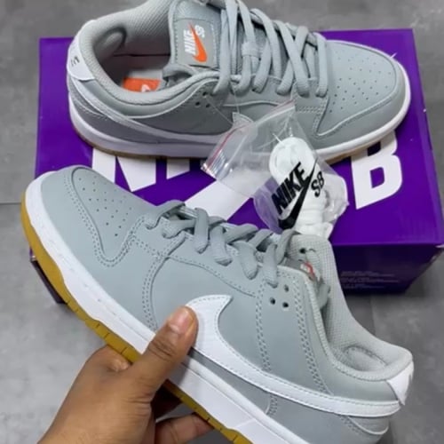 Nike Dunk Low Pro ISO SB 'Wolf Grey Gum'
