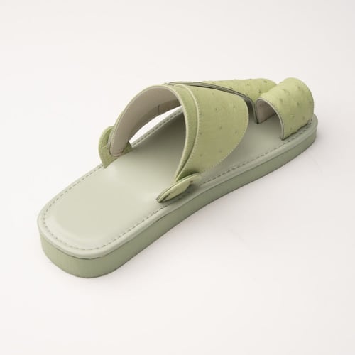 جلد نعام تفاحي