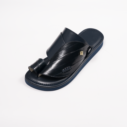 جلد سمك الايل كحلي