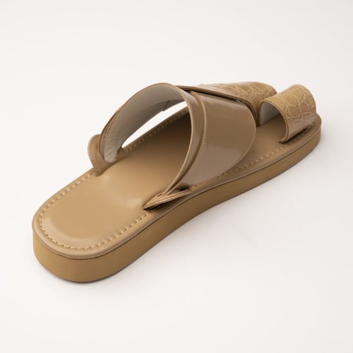 جلد تمساح بيج