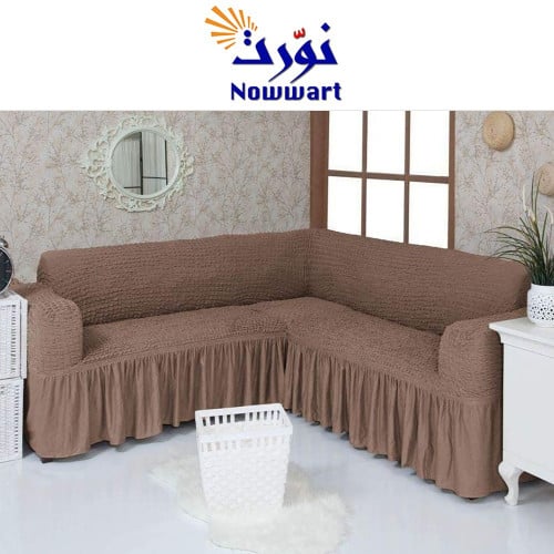 غطاء كنب زاوية او طولي - مطاطي تفصيل بـ المتر - بن...