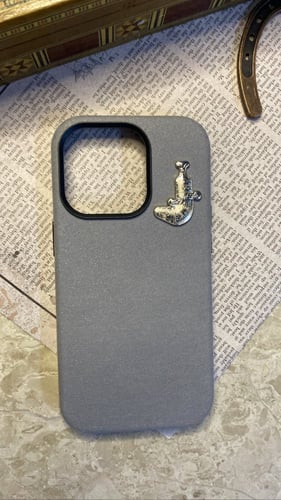 استيكر شارة الجنبية "فضي"