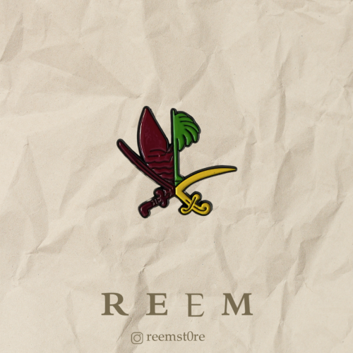 استيكر شعار السعودية وقطر