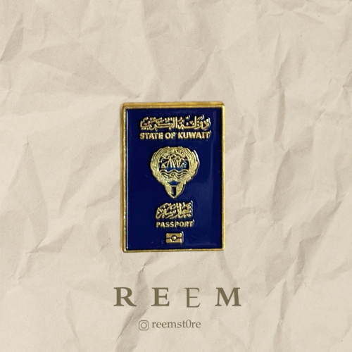 استيكر شارة الجواز الكويتي