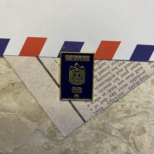 استيكر شارة الجواز الإماراتي