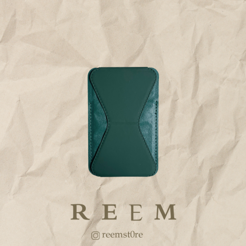 حامل بطاقة "أخضر" بـ ستاند