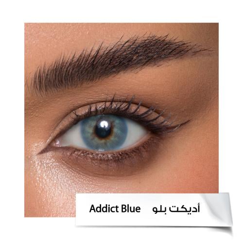 عدسات انستازيا - Addict blue
