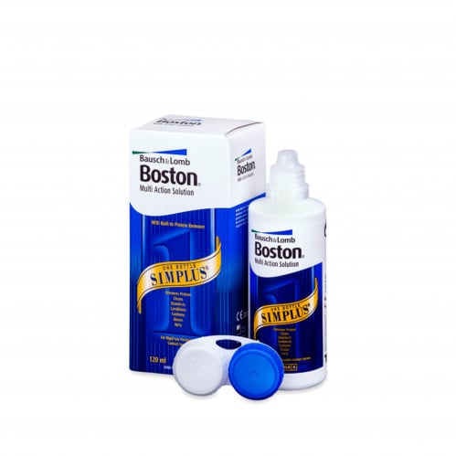 محلول بوستن للعدسات الصلبة 120 مل Boston SIMPLUS