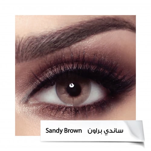 عدسات بيلا ايليت - ساندي براون Sandy Brown