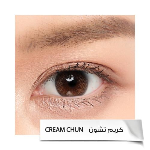 عدسات ديفا - كريم شن Cream Chun