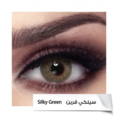 عدسات بيلا ايليت - سيلكي قرين Silky Green