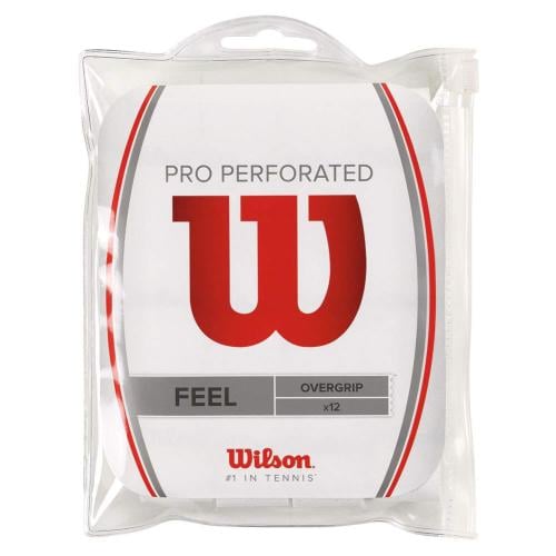 PRO OVERGRIP Perforated 12PK WH