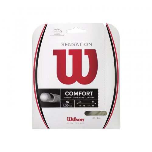 WILSON Sensation 12.2 m Tennis Single String Natur...