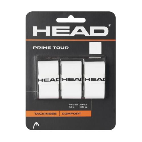 Prime Tour 3 PK Overgrips White