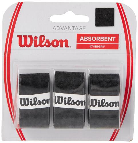 Wilson Advantage Tennis Overgrip 3PK Black