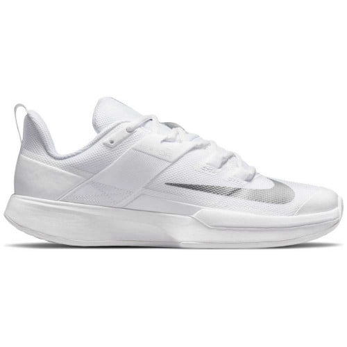 Nike Court Vapor Lite Shoes White Metallic Silvere...