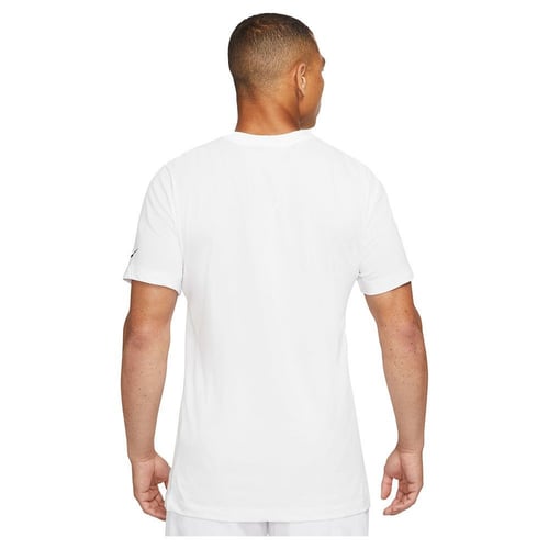 Nike Court Dri Fit Rafa Short Sleeve T-Shirt White