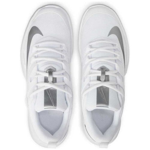 Nike Court Vapor Lite Shoes White Metallic Silvere...