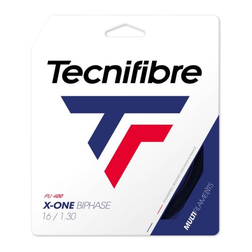 TECNIFIBRE X-One Biphase Tennis Single String Blac...