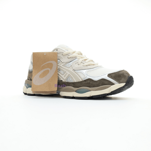 Asics Gel-NYC sneakers cream brown shose