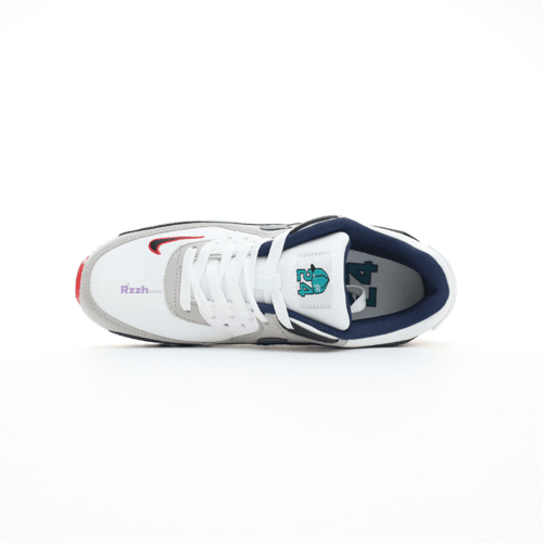 Nike Air Max 90 White Black Grey Teal