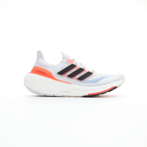 Adidas Ultraboost Light White Solar orange