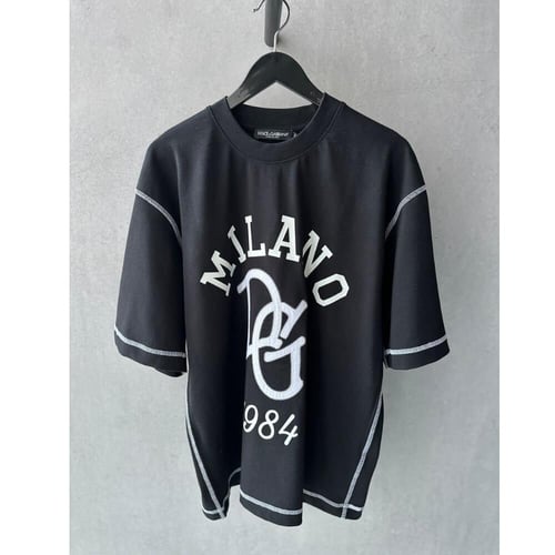 تيشيرت Dolce & Gabbana أسود أوفر سايز