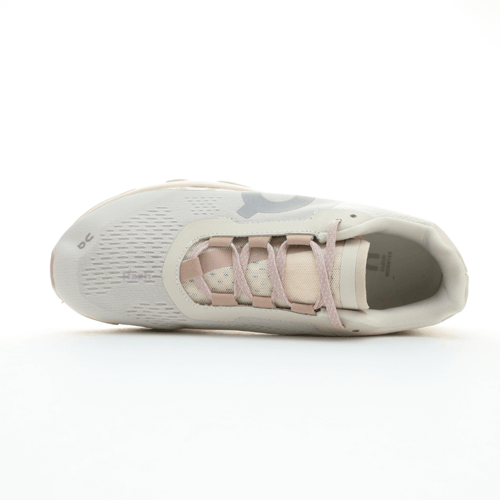 On Cloudmonster – Cream / Blush Running Shoes