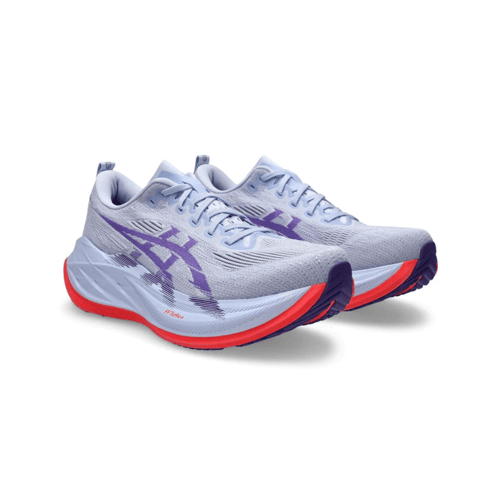ASICS Superblast 2 – Grey Purple / Red Sole
