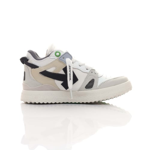 حذاء اوف وايت برقبة عالية مخصص للنساء