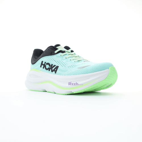 HOKA Bondi 9 Luna Moth Blue Spark