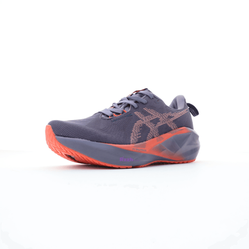 Asics Novablast 5 Graphite Grey Sunset Orange Snea...