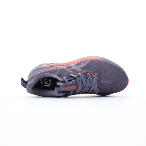 Asics Novablast 5 Graphite Grey Sunset Orange Snea...