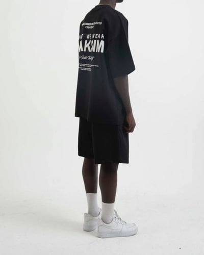 طقم اوفر سايز ماكسيم اسود