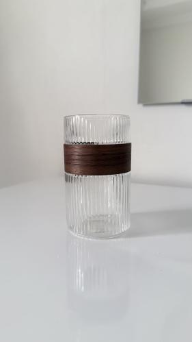 كوب زجاج للماتشا