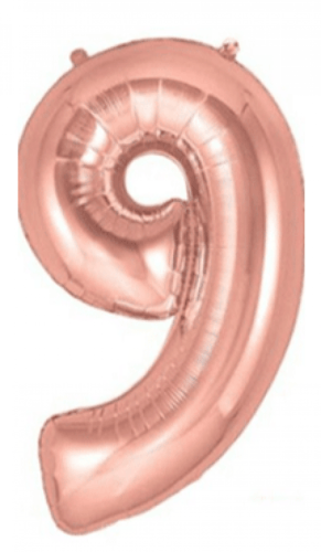 بالون رقم روز قولد