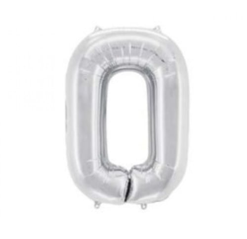 بالون حرف فضي