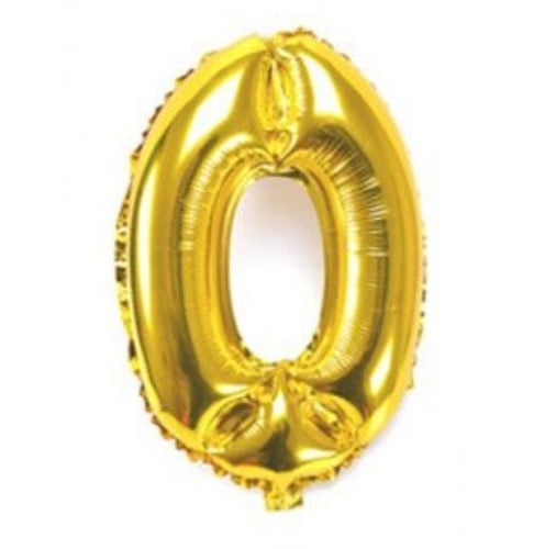 بالون رقم ذهبي