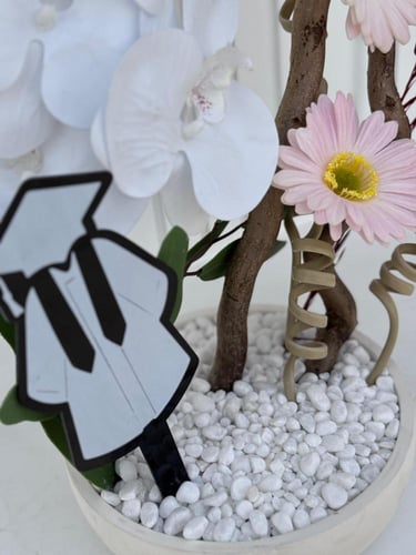 فازة بالورد