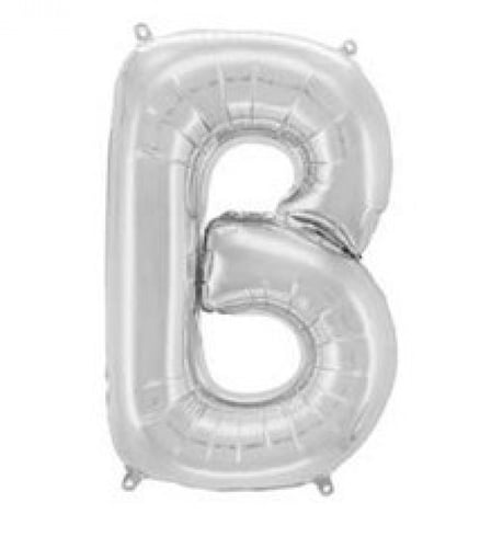 بالون حرف فضي