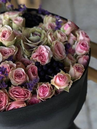 باقة بالجلد الفاخر