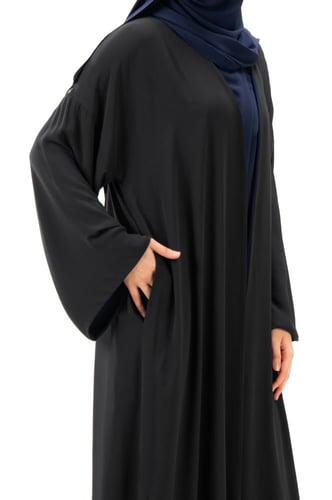 عباية دبل فيس ( وجهين ) باللون الاسود والكحلي - Du...